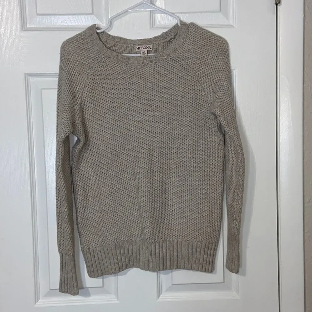 🎸Merona Knit Crew Pullover Sweater - Picture 1 of 5